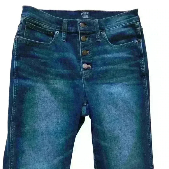 J. Crew Factory Vintage straight jean with button fly in stormy ink Size 28 - Picture 3 of 9
